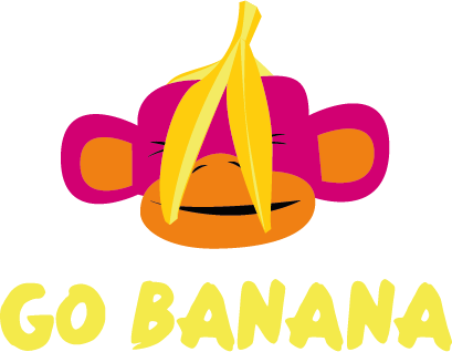 Logotyp för GO BANANA